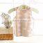 2017 Summer newborn baby 100% organic cotton soft gift set infant clothes set