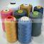 100% polyester thread on plastic bobbins and cones