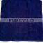 Embroidery custom logo 50*100cm dark color terry 100cotton hotel/swimming plain dyed bath towels