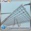 China manufacturer galvanized light steel gas station canopy