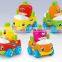 Mini Cartoon Fruit Friction Car Toys For Kids Mini Plastic Car