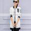 OEM New Design Grey Windproof Baseball Style Autumn Coat Long Outwear Korea Fashion Jacket