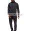 Top Latest Design Sealed Zipper Sport Tracksuit Custom Slim Fit Plain Mens