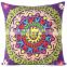 16" EMBROIDERED DECORATIVE COUCH PILLOW CUSHION COVER Bohemian Decor Indian Suzani throw cover Hippie Bohemian art wholesale