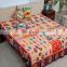 High quality cotton printed wholesale reactive printed bed sheet 100% cotton bedding set print bedsheet