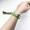 woven custom fabric wristband