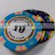 Custom Monte Carlo plastic poker chips token coins