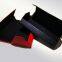 Trapezoid body, wood grain leather, manual glasses case