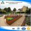 decorative garden planter corten steel raised garden bed