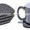 soft feel felt coaster