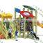 Enjoyable Outdoor Wooden Playground for Children