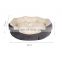High Quality Modern Natual China Extra Large Faux Fur Hot Round Grey Cheap Small Pet Dog Cat Sofa Bed For Dog