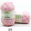 Worsted Knitting Baby Yarn Thick Milk Cotton Yarns 80% cotton 20% acrylic yarn