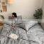 Premium quality luxury bed linen bed sheet pillow case duvet cover comforter 4pcs floral bedding set with wholesale price