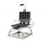 new style popular waffle maker 4 slice waffle making machine lpg commercial digital waffle egg burger