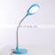 European style led desk lamp with wireless charger USB port home decor modern for bedroom