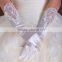 Instyles New White Bride Wedding Dress Party Fingerless Pearl Lace Satin Bridal Gloves