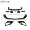 B700 front lip and diffuser for S-class W222 S63/S65 2017-2019year to B700 aero kits