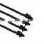 50Pcs Black Fir Tree Nylon Push Mount Cable Zip Tie 8.3