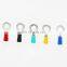 100Pcs Rv2-6 Ring Insulated Terminal Block Cable Wire Connector Electrical Crimp Terminal Block Connector