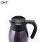 modern hiking portable sample outdoor beer metal vintage metal Double wall pump coffee pot stainless steel vacuum thermos flask