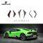 Pure Carbon LP640 Rear Diffuser Trim Fins for Lambo Huracan LP640-4 Performante Coupe 2-Door 2017-2019