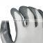 Construction industry worker use safety nitrile palm coating work gloves with full palm