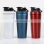 Protein Shaker With Visible Window Stainless Steel Shaker Bottle For Gym