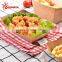Sunkea fast food packaging kraft paper food tray boxes