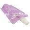 10ml 25ml 60ml Stand Up Spout Pouch With Nozzle For Shower Gel Packaging Plastic Bag