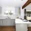 CBMmart Quartz stone white solid wood kitchen cabinets modern design