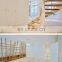 China Factory Supplier Cast Iron Spiral Stair Used Spiral I Shaped Wood Staircases
