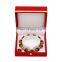 Luxury PU leather jewelry box packaging bangle box necklace ring bracelet