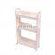 New Amazon Hot Wheeled Type Space Saving Multi-functional Gap Plastic Storage Kitchen and Bathroom Rack