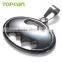Topearl Jewelry Wholesale High Quality Black Stainless Steel Batman Pendant for Men MEP661
