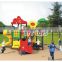 Popular children's used indoor equipment set plastic playground slides