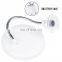 Desktop new round portable mirror led makeup cosmetic mirror with sucker