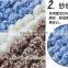 Chenille snow pattern carpet