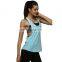 Latest Wholesale Quick Dry Women's Fitness Deep Cut Loose Vest Sports Gym Tank Top Factory made Cotton spandex best for gym