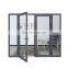 America standard graphic design commercial double glass  aluminum french door security doors