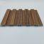 wood color and marble color wpc wall panel cladding wpc fluted wall panel 150-9mm