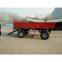 Factory Custom Production 4 Wheels Farm Semi Trailer Capacity 3-10tons Agricultural Dump Trailer Tractor Tipper Trailer