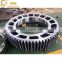Customized large and pinion diameter ring gear Steel Spur Gear ring gear bearings