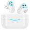 Breath Light Solar Charging True Wireless Tws Earbuds Earphone Headphone Handsfree Headset With Mic