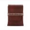 Factory customize Italian leather card holder high-capacity pockets for business men