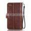 Wallet Card Holder PU Leather Case for iphone 6 & 6 plus