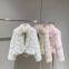 Winter new style wealthy heiress bow scarf detachable socialite style fox fur car stripe fur coat short