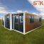 20FT Retractable Container Room hall with shade
