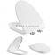 HL-806 MEIYE UF 455*398*55mm Round Soft-closing Toilet Seat Cover Ramp Down Toilet Lid