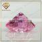 High Quality Best Price Cubic Zirconia Round Shape Pink Semi Precious Gemstone CZ